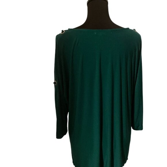 EMERALD ALWAYS INDIGO BLOUSE - Picture 3 of 3